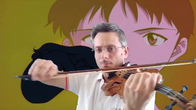 Cruel Angel's Thesis - Neon Genesis Evangelion (violin cover) смотреть онлайн