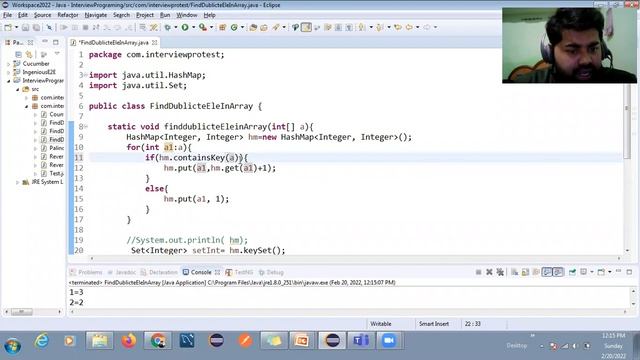 Q) Find Duplicate Elements In an Array In Java смотреть онлайн