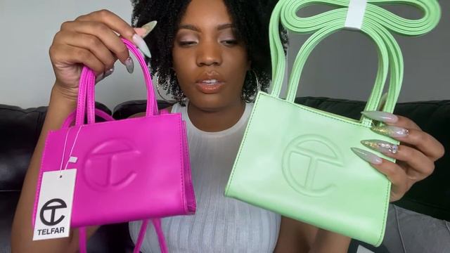 I Got The New Telfar Colors! | Azalea & Double Mint Telfar Small Shopping Bag Unboxing | Paige Alex смотреть онлайн