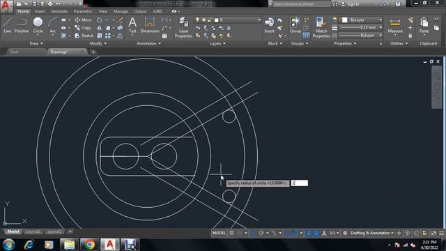 AutoCAD 2D Mechanical drawing for beginners in Hindi | Autocad 2D tutorial beginners | CAD by Ahid смотреть онлайн