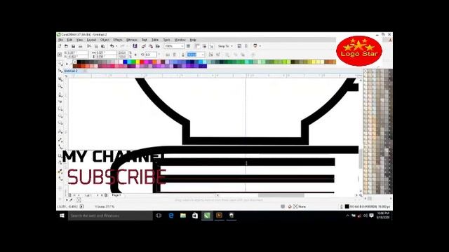 How to make a logo design with Corel draw and adobe illustrator adobe Photoshop смотреть онлайн