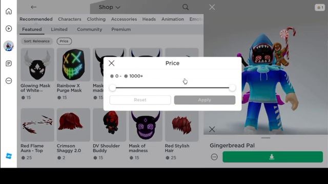 Как получить акулу в новогодней шапке в роблоксе.