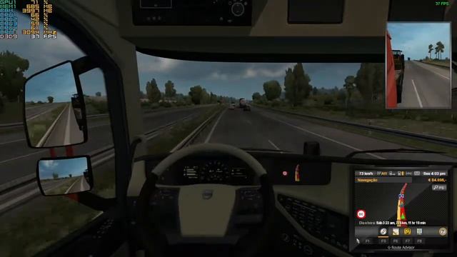 Euro Truck Simulator 2 & A8 9600/ Gameplay R7 смотреть онлайн