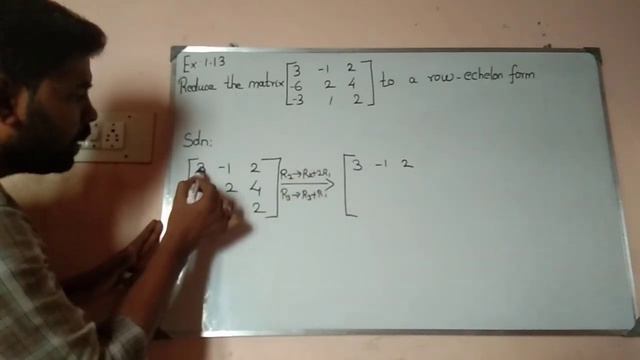 12th Maths | Matrices & Determinants | How To Find Out Row Echelon Form? | Ex- 1.13 | Chapter 1 смотреть онлайн