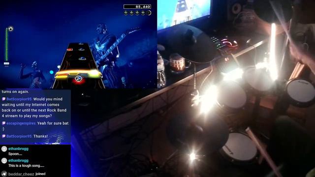 #RockBand4 CHAT REQUESTS SONGS! *Music Audio On My Twitch & TikTok! (EscapingEmpires)*