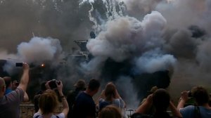 Танк - Т-35 на ходу!