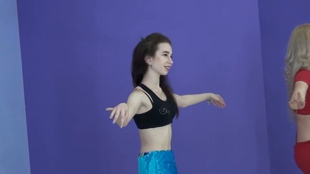 Урок по Bellydance (2 сезон/7 урок). Танцевальные связки смотреть онлайн