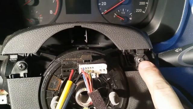 Hyundai Solaris ремонт рулевой колонки своими руками смотреть онлайн