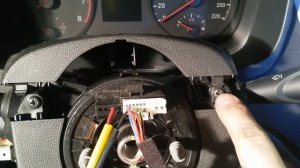 Hyundai Solaris ремонт рулевой колонки своими руками