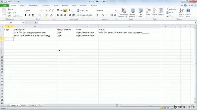 SharePoint Tutorial - How to use Excel to document workflows смотреть онлайн