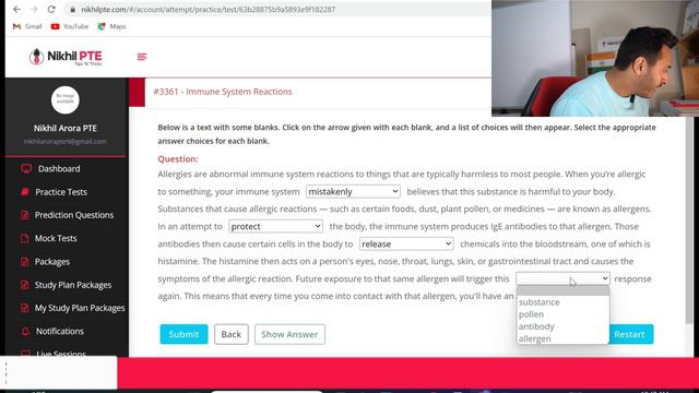 PTE READING - FILL IN THE BLANKS - READING AND WRITING IN HINDI || PTE BY NIKHIL || #nikhilpte смотреть онлайн