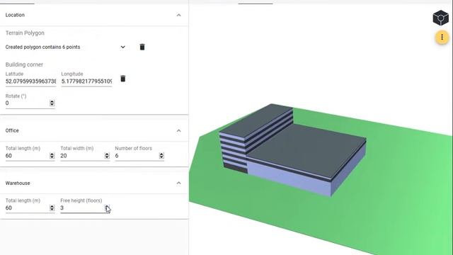 Parametric design of warehouse | web-based application made with Python #parametricdesign #python смотреть онлайн