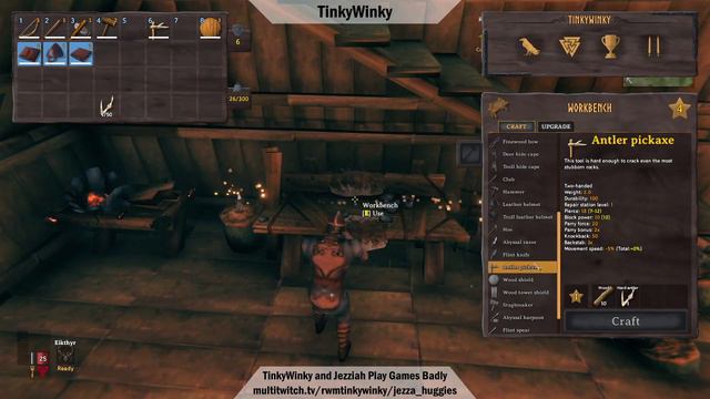 Valheim Live! with Jezziah and TinkyWinky (#11) смотреть онлайн