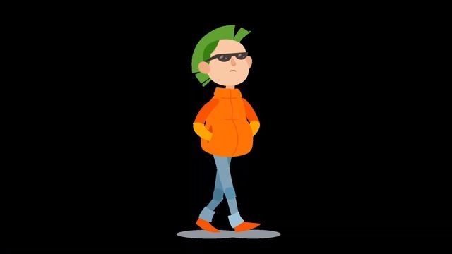 Character animation of guy. Lottie animation смотреть онлайн