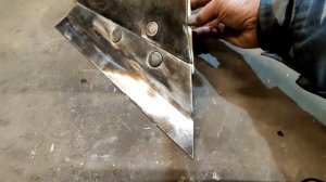 Плуг мотоблока. Почему плохо пашет, ч.2. Восстановление-2021.04