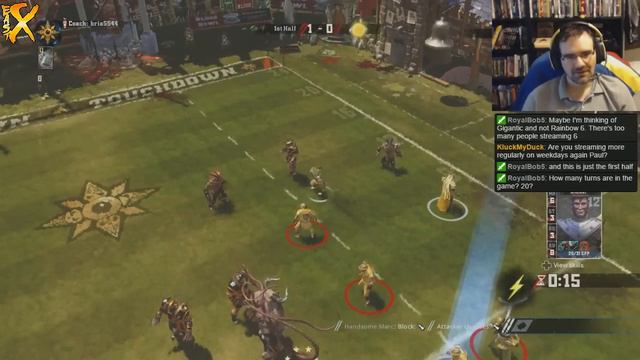 Blood Bowl 2 multiplayer (First play) смотреть онлайн