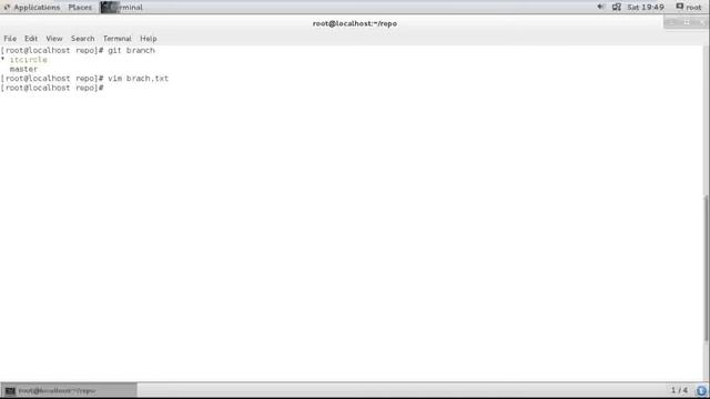Creating Git branch In CentOS 7 And Push In Github Repo Part 3. смотреть онлайн