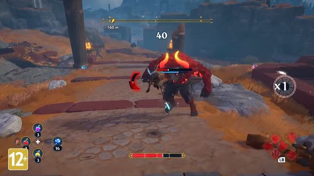 Immortals Fenyx Rising: демонстрация игрового процесса смотреть онлайн