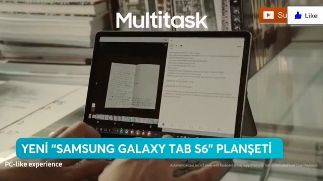 Yeni Samsung Galaxy Tab S6 planşeti смотреть онлайн
