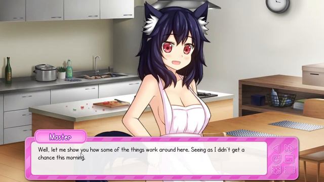 【My Catgirl Maid Think She Runs The Place】なんかエロゲ見つけたわ