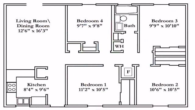 2 Bedroom House Plans With Stairs - Gif Maker DaddyGif.com (see description) смотреть онлайн