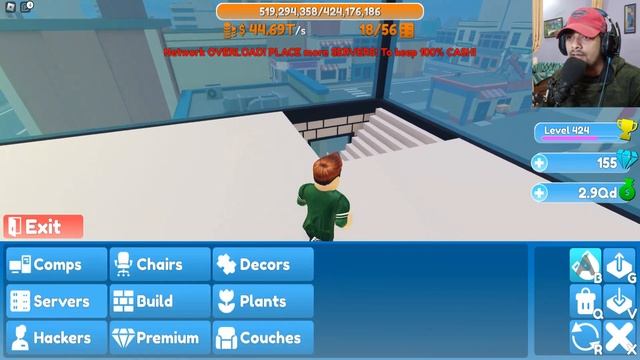 Buying *PREMIUM ITEMS* In Hacker Tycoon Roblox! смотреть онлайн