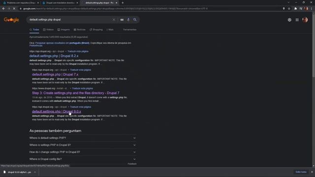 Drupal pt-br + Docker + PostgreSQL + WSL 2 смотреть онлайн