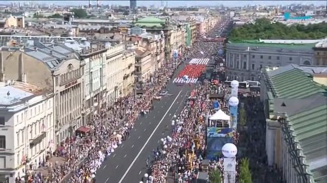 Рекорд 806 барабанщиков "Парад барабанщиков" 27 мая 2018 Санкт-Петербург смотреть онлайн