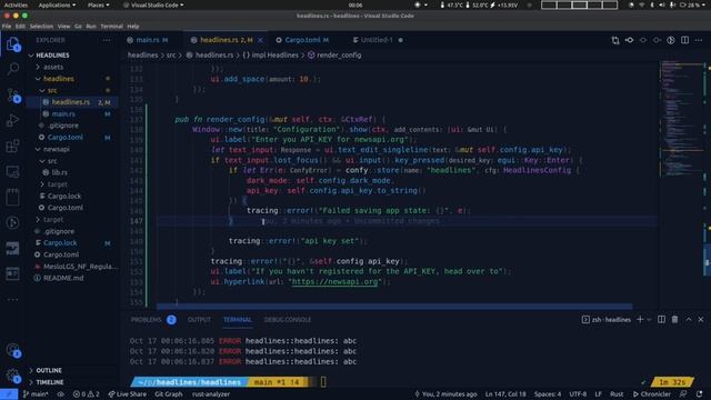 Getting started with Rust ? 2021: 7b. Building a GUI app in Rust [Part B] смотреть онлайн
