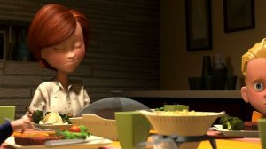 The Incredibles dinner scene (1080p Full HD)