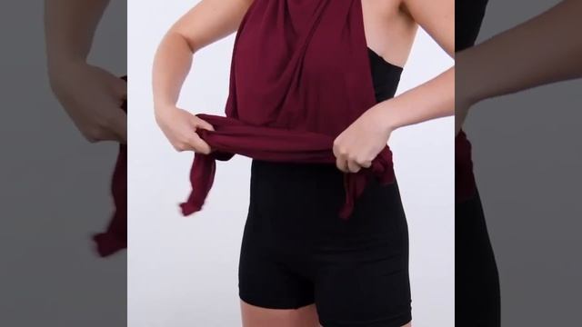 Как красиво и быстро завязать парео/платок? ? How to tie a pareo/scarf beautifully and quickly? смотреть онлайн