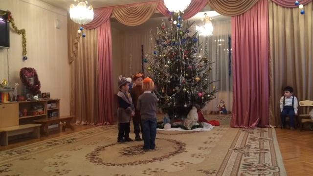 Новогодний утренник. Сказка про колобка. смотреть онлайн