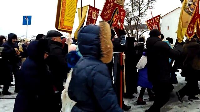 Праздник Праздников.Крестный ход с иконой Пресвятой Богородицы Иерусалимская. смотреть онлайн