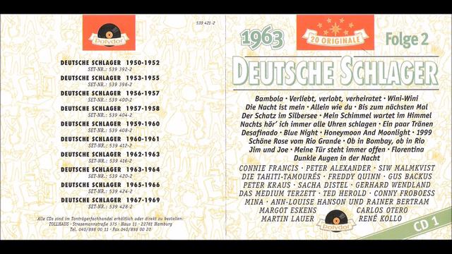 Deutsche  Schlager 1963 CD1