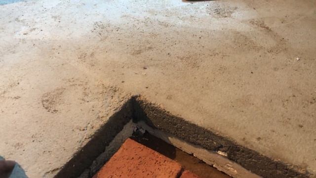 Готовлюсь к кладке печи и показываю какой получился пол. Очень доволен! смотреть онлайн