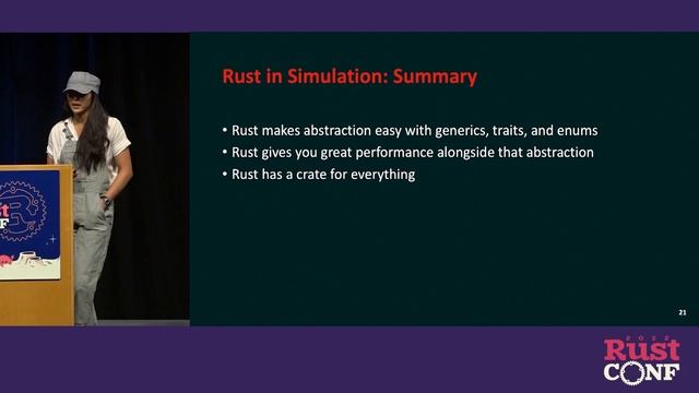 RustConf 2022 - All aboard the Rust (electric freight) train! by Julie Wang смотреть онлайн