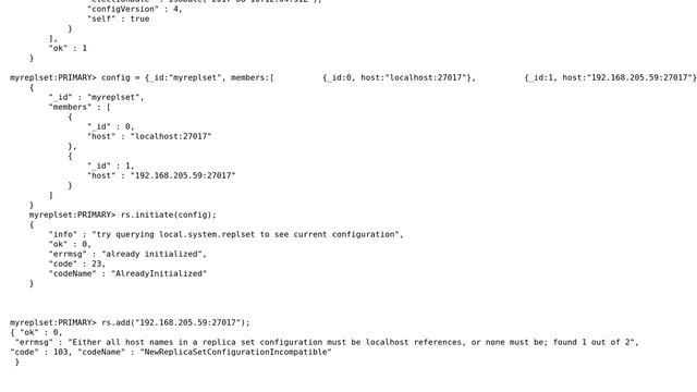 How to replicate and sync MongoDB localhost to a remote server using replica set? смотреть онлайн
