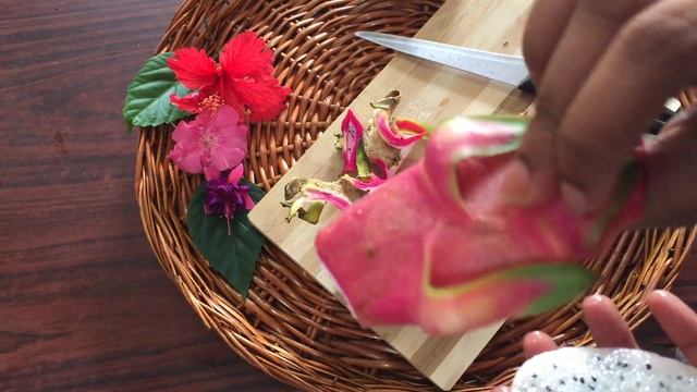 #Dragonfruit | HOW TO EAT DRAGON FRUIT | PITAYA #TELUGU смотреть онлайн