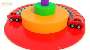 Цветные Бассейны и Футбольные Мячи Обучающий мультик для детей