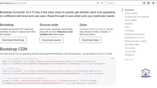 What is bootstrap ?|Different ways to install bootstrap| |Urdu| |2017| смотреть онлайн