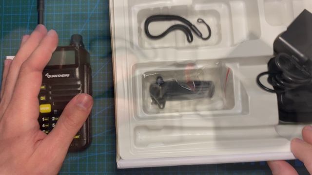 Quansheng UV-R50 распаковка