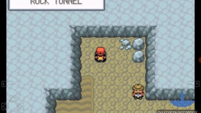 Walk through the Rock Tunnel from the Cerulean City to Lavender town -POKEMON FIRE RED#10 смотреть онлайн