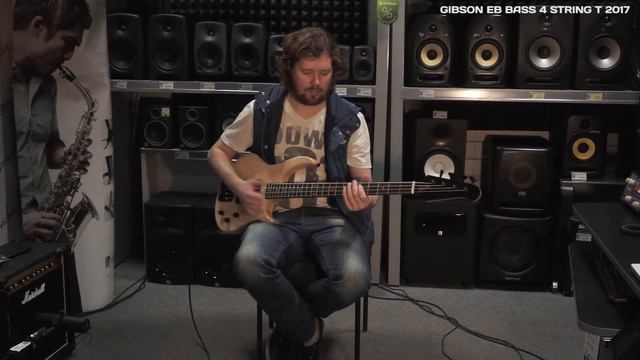 Бас-гитара Gibson EB Bass 4 string T 2017 смотреть онлайн