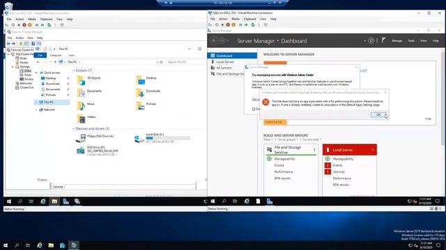 10 Microsoft SQL Server 2019 Administration Implement SQL Server Failover Cluster Instance FCI смотреть онлайн