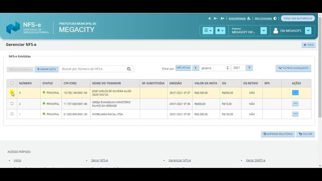 Gerar XML das NFS-e | Manual Sistema NFS-e | Vídeo Tutorial Megasoft смотреть онлайн