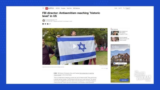 I'm actually scared to do a segment about the antisemitism explosion смотреть онлайн