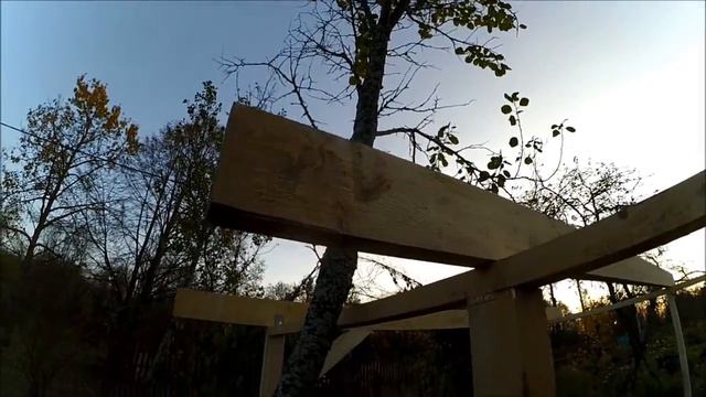 Плохие новости // Зима не за горами // Навес Огород  Жизнь в деревне