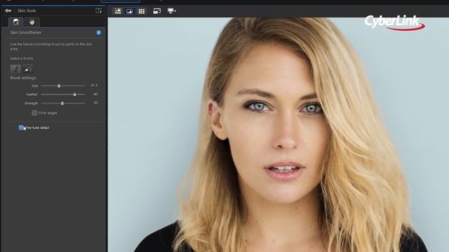 CyberLink PhotoDirector | How to Smooth & Soften Skin смотреть онлайн
