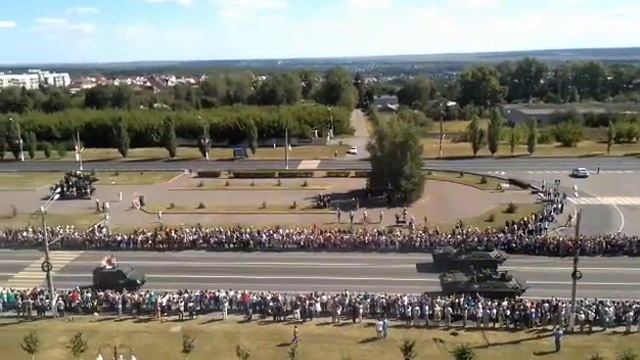 Парад в честь 75-летия Победы в Курской битве. 23 августа 2018 год. Курск смотреть онлайн
