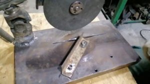 Торцовка из болгарки.